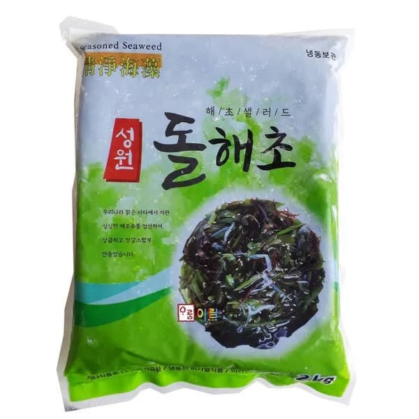 성원식품 냉동 돌해초 해초샐러드 2kg