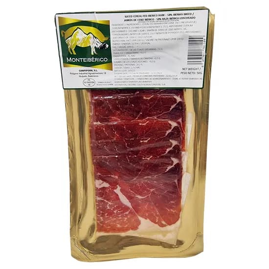 몬테이베리코 이베리코 하몽 세보 50g 1팩