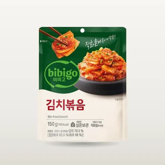 CJ제일제당 비비고 김치볶음 150g 10개