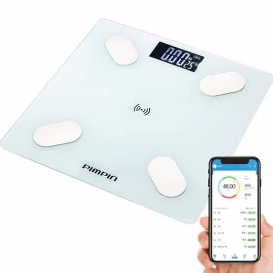 PIMPIN 블루투스 체지방 체중계 180kg 1개
