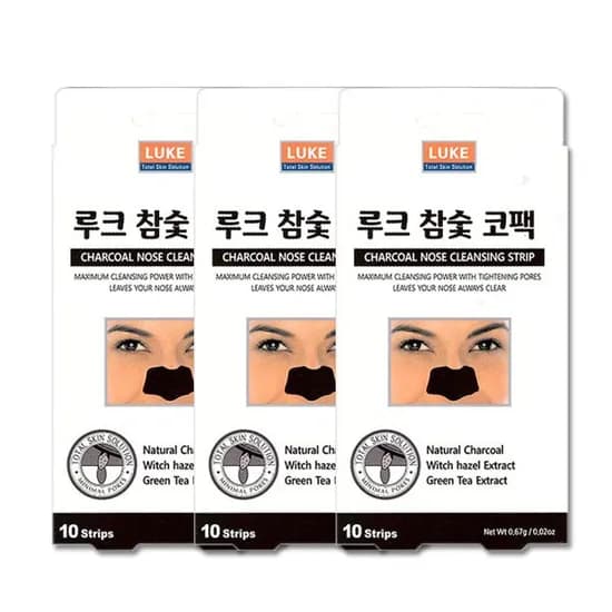 루크 참숯 코팩 30매입 3개