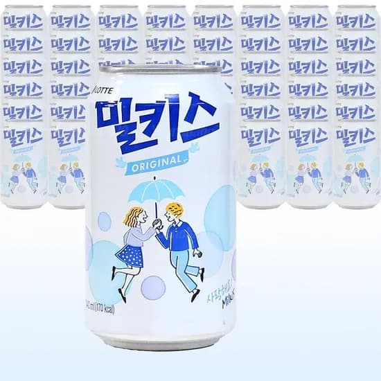 롯데칠성음료 밀키스 오리지널 340ml 48캔