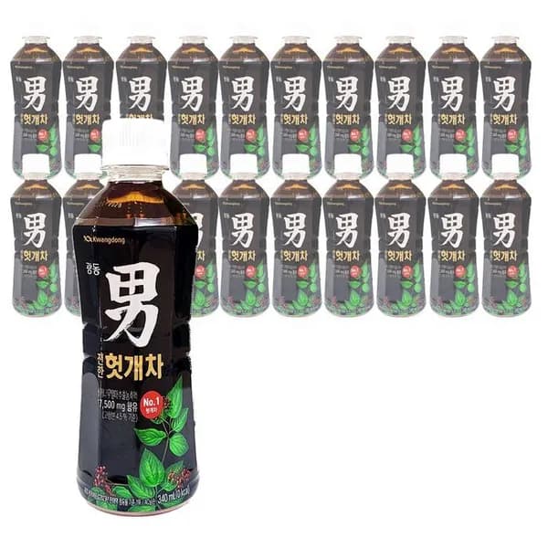 광동제약 헛개차 340ml 20개