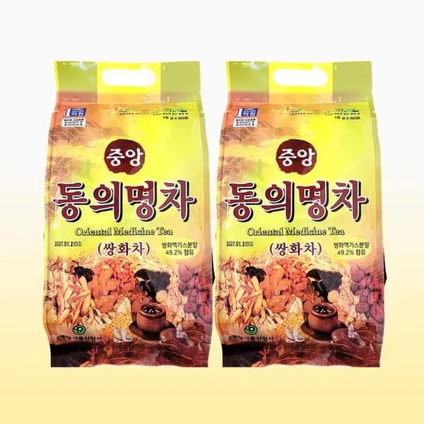 중앙 동의명차 쌍화차 50T 2개 28,210원