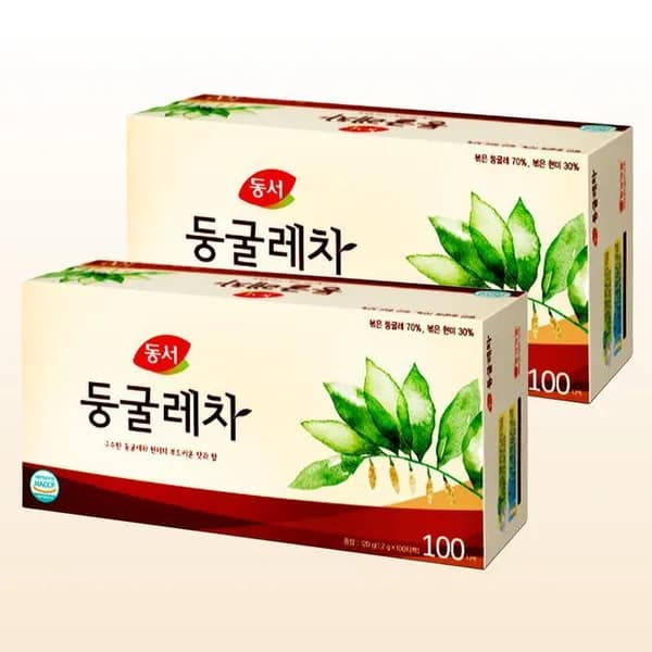 동서 둥굴레차 일회용 티백 100T+100T(200T) 1개 18,450원