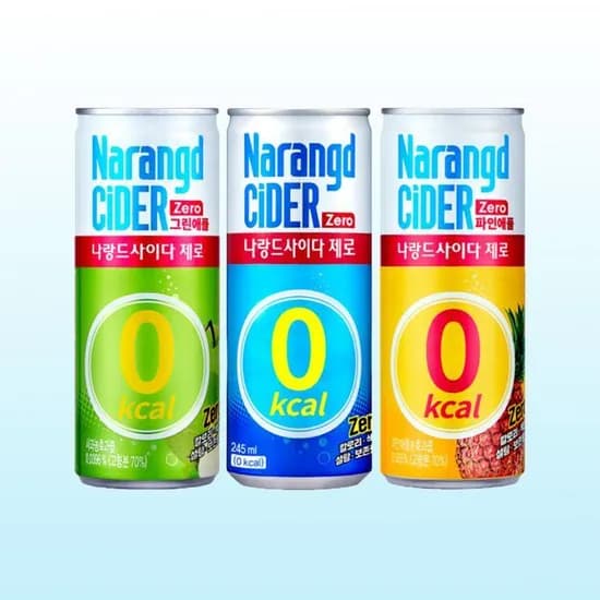 동아 나랑드사이다 제로, 245ml, 3종 혼합, 30캔 동아 나랑드사이다 제로, 245ml, 3종 혼합, 30캔