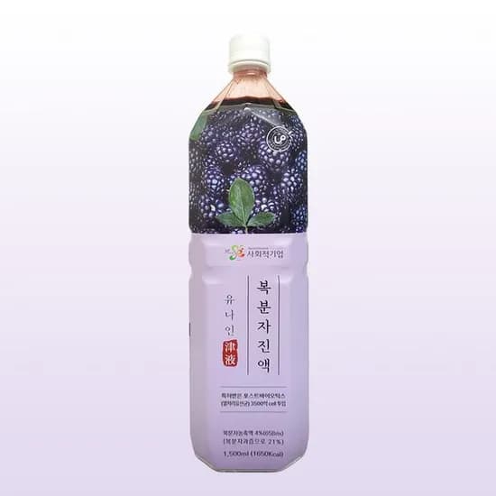 유나인 복분자진액, 복분자맛, 1500ml, 1개