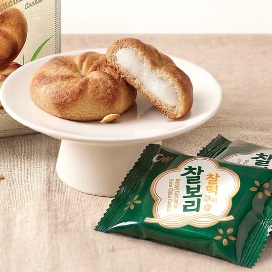 청우 찰보리찰떡쿠키 800g 40입 1박스