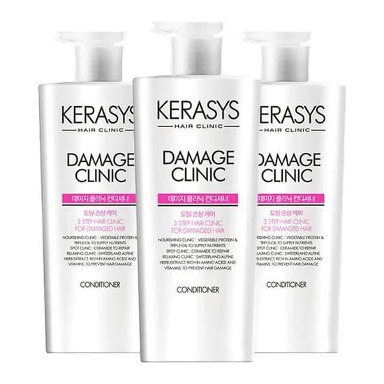 케라시스 데미지 클리닉 컨디셔너 600ml 3개