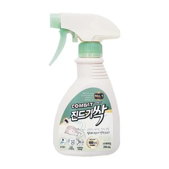 컴배트 진드기싹 스프레이 허브향 290ml 1개