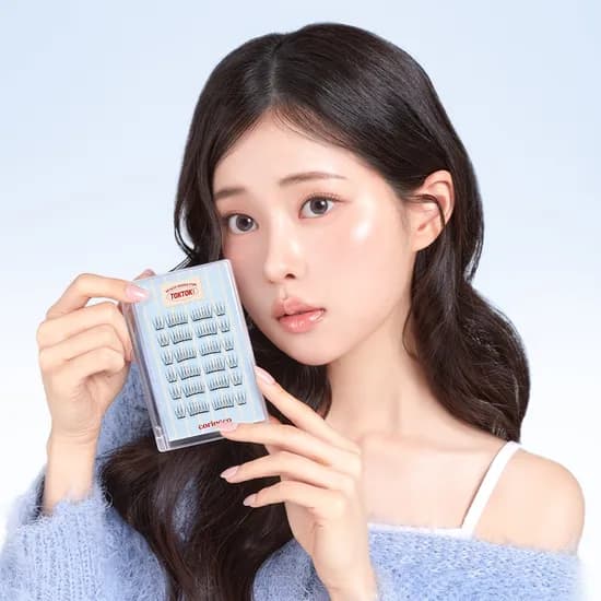 톡톡하라 노글루 하프속눈썹 퓨어 1개