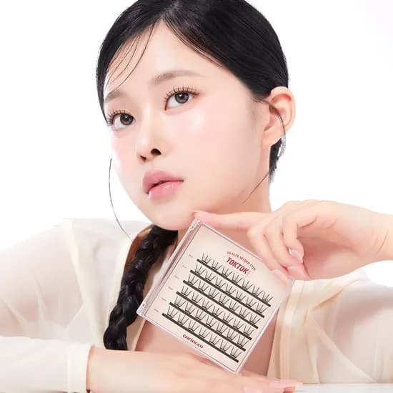 코링코 톡톡하라 노글루 속눈썹 챠밍 1개
