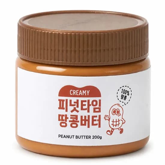 피넛타임 무가당 땅콩버터 크리미 200g 1개