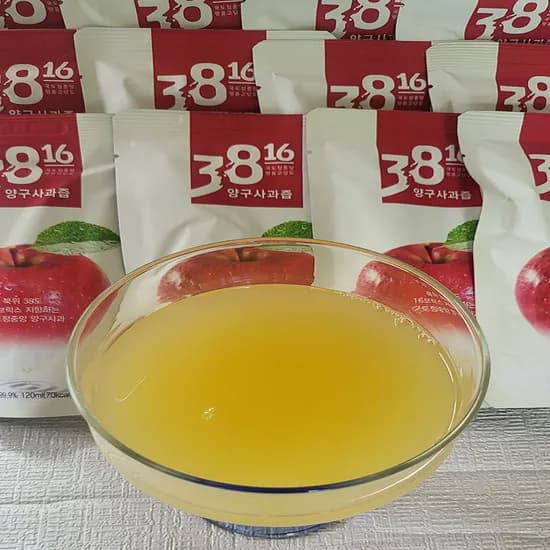 강원도 양구펀치볼 사과즙 NFC착즙공법 120ml 50포 19,900원