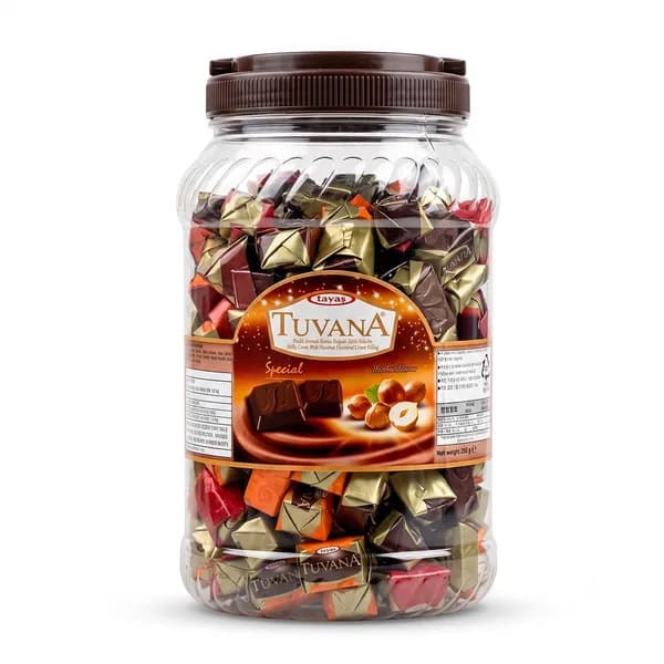 타야스 투바나 헤이즐넛 초콜릿 1.6kg 1팩