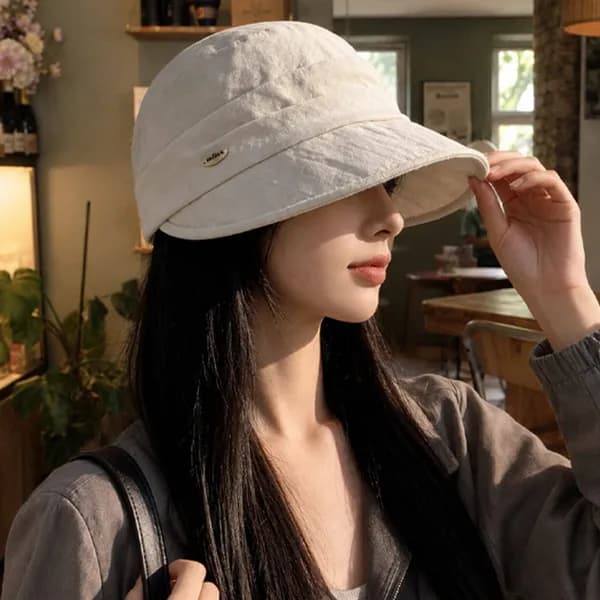 클래식 헌팅캡 빵모자 베레모 골프 아이보리 free 1개