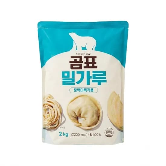 곰표 밀가루 중력다목적용 2kg 3개