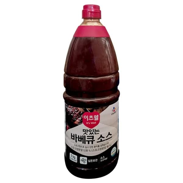 CJ제일제당 이츠웰 바베큐 소스 2kg 1개 7,980원