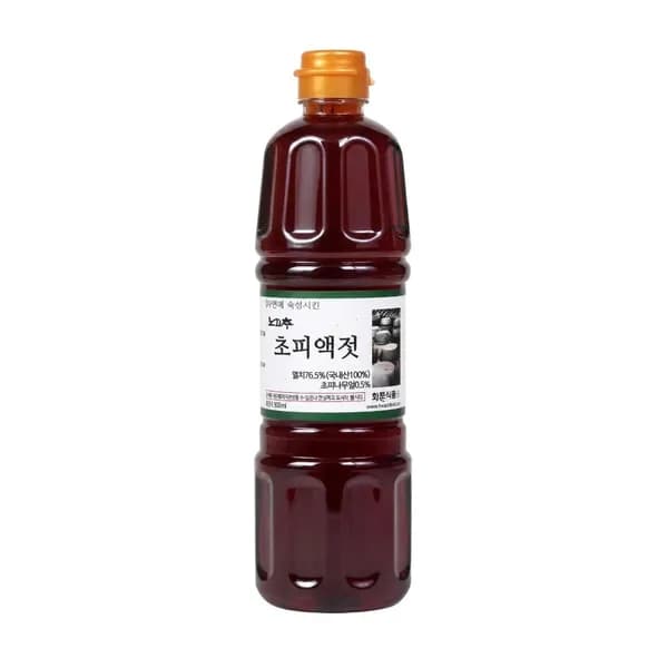 노고추 초피액젓 항아리 숙성 500ml 1개 28,900원
