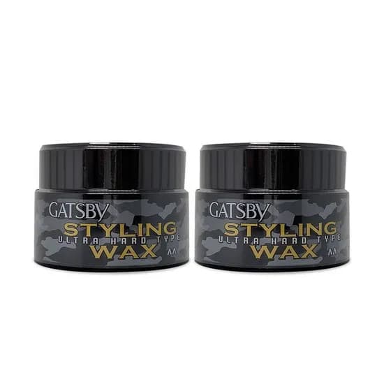 GATSBY 스타일링 왁스 울트라 하드 무광 80g 2개