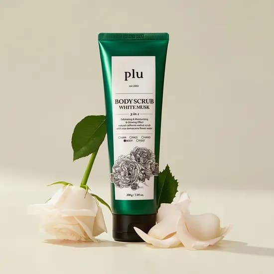 플루 오리지널 바디스크럽 화이트머스크 250g 2개