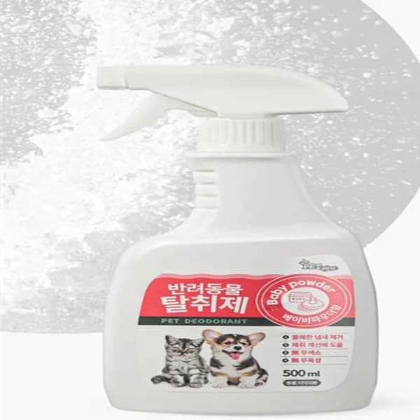 펫퍼스 반려동물 탈취제 베이비파우더향 500ml 1개