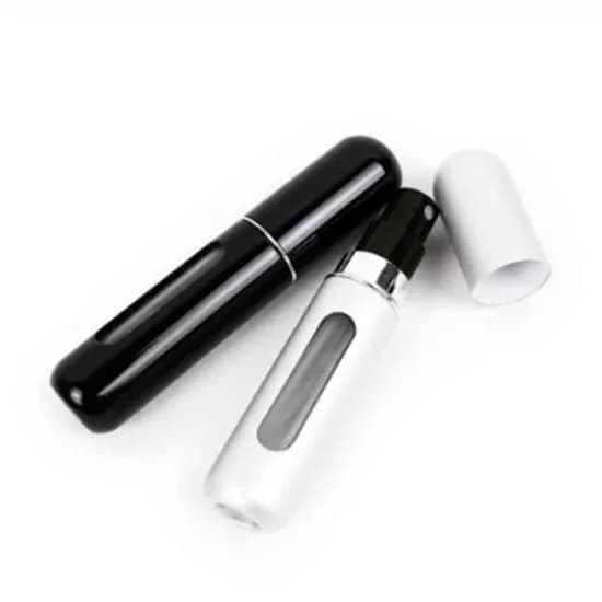 휴대용 스프레이 향수 공병, 실버, 5ml, 1개