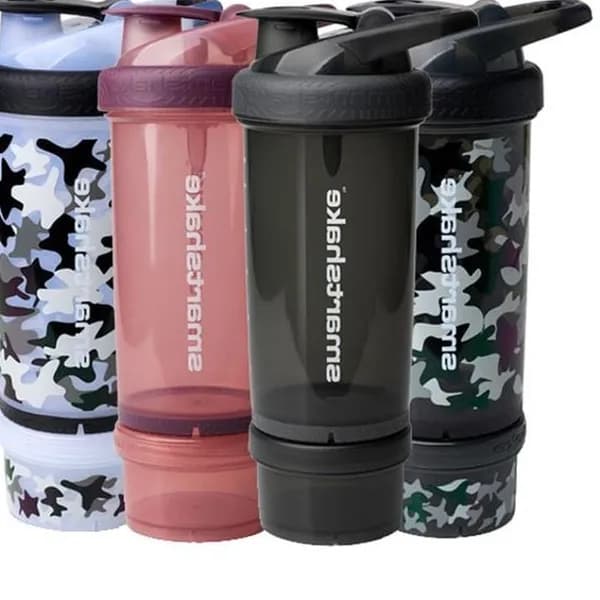 스마트쉐이크 단백질 쉐이커 보틀 카모 블랙 750ml 1개