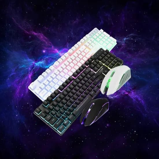 게이밍 키보드 마우스 세트 GMK-220 블랙 1개