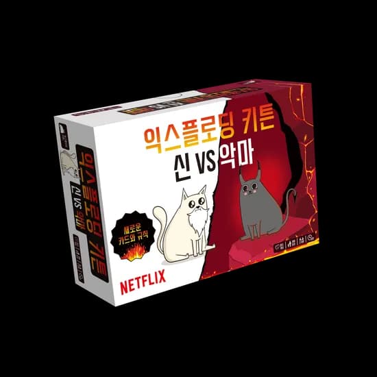 익스플로딩 키튼 신vs악마 보드게임 혼합색상 1개