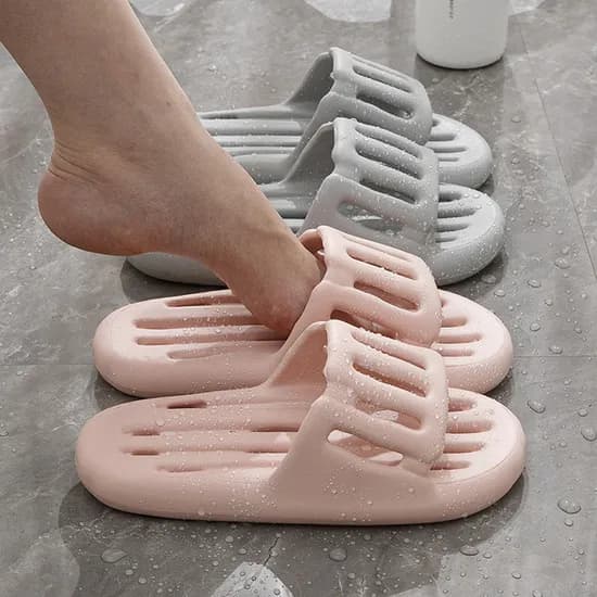 물빠짐 슬리퍼, 블랙 270mm 1개 + 그레이 270mm 1개, 2개