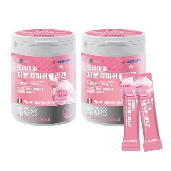 코오롱제약 저분자콜라겐펩타이드 GPH 30포 2개