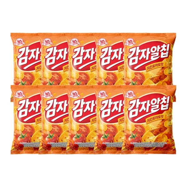 감자알칩 치킨토마토맛 42g 10봉