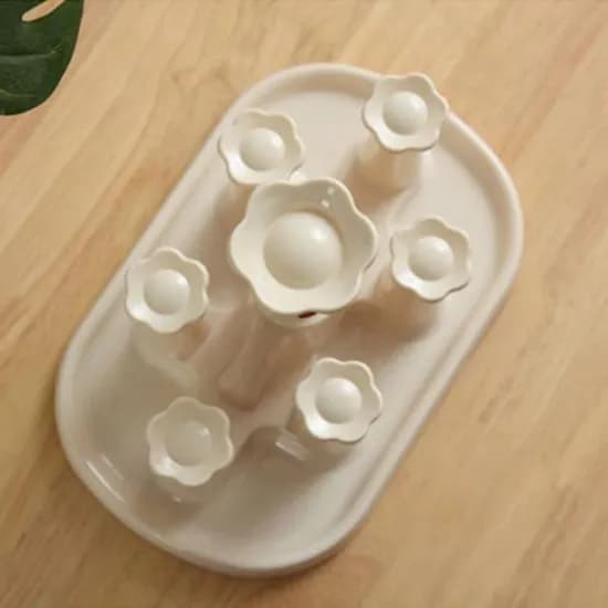 키밍 주방 컵걸이 6단 그레이 1개