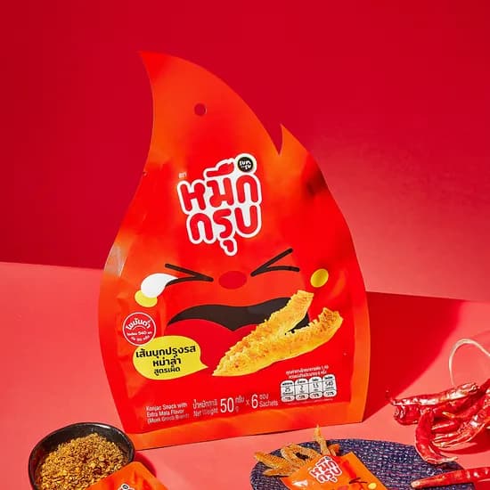 묵끄럽 저칼로리 마라 곤약 젤리 엑스트라 마라맛 50g 12개
