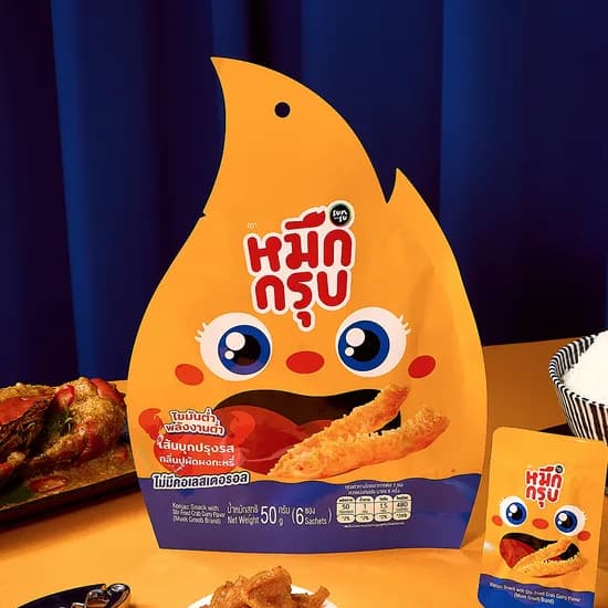 묵끄럽 마라 곤약 젤리 크랩커리맛 50g 5개
