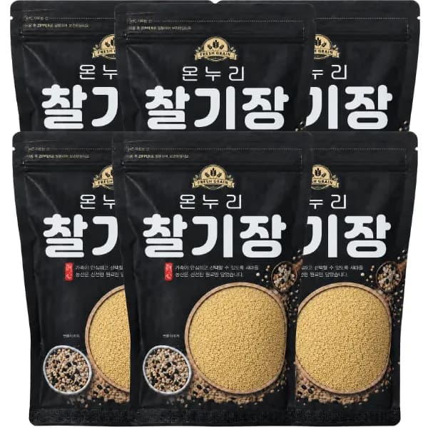 온누리 황금 찰기장쌀 500g 6봉