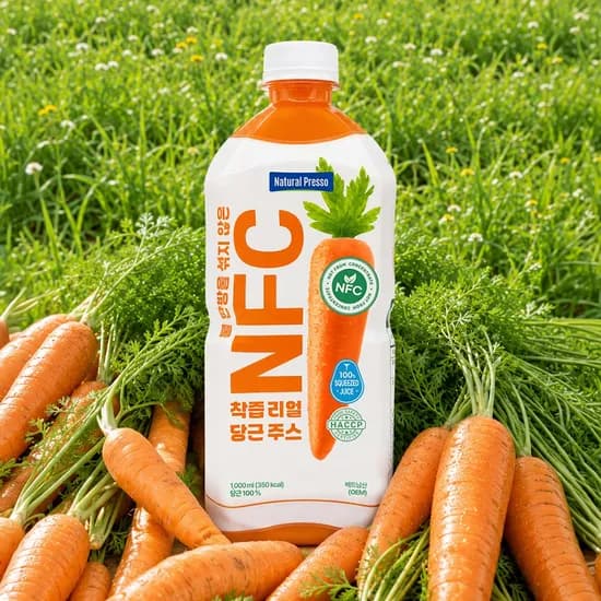 네추럴프레소 NFC 착즙 리얼 당근주스 1000ml 1개