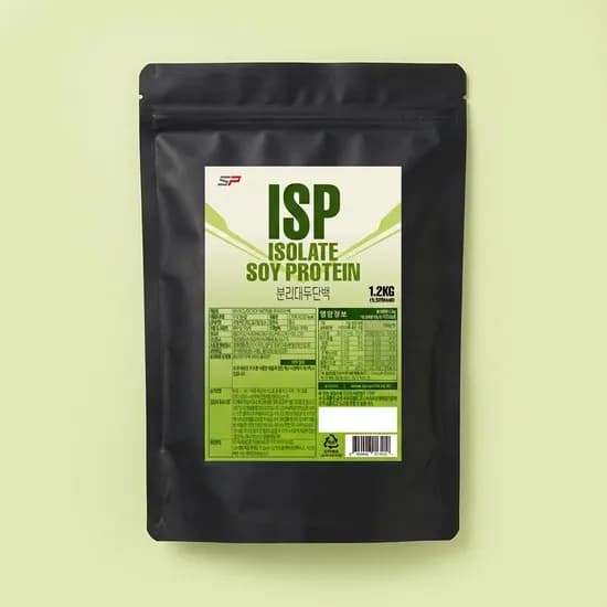성풍양행 ISP 분리대두단백질분말 무맛 식물성 비건 프로틴 분말 1.2kg 1개
