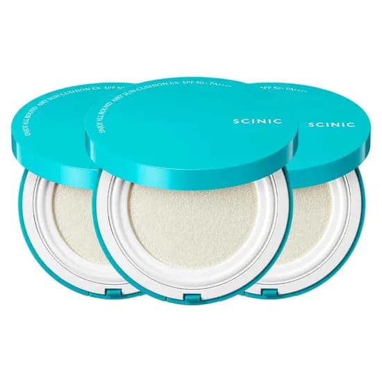 싸이닉 엔조이 에어리 촉촉 빅 선쿠션 SPF50+ PA++++ 톤업 쿨링 무기자차 25g 3개