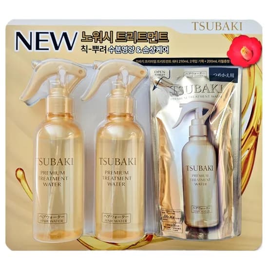 츠바키 프리미엄 트리트먼트 워터 기획세트 620ml 1세트