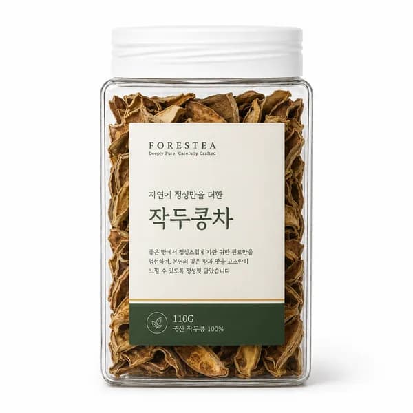 포레스티 국내산 볶은 작두콩차 용기형 110g 1개