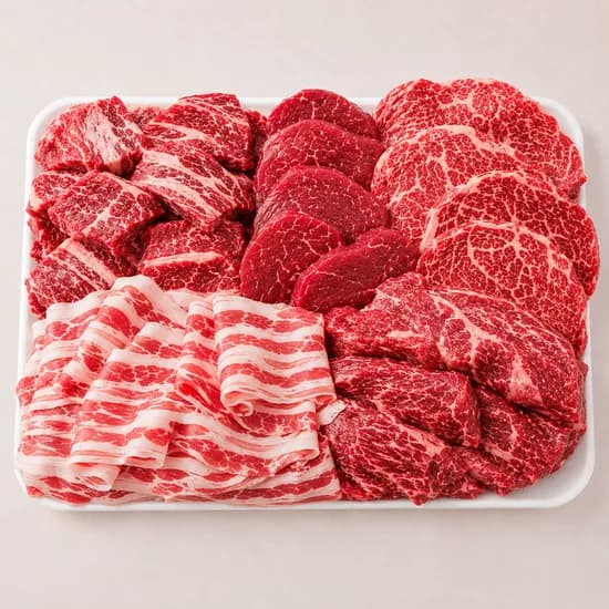 소고기 구이모듬 1kg 1개