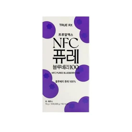 트루알엑스 NFC 퓨레 블루베리 100 7g 14포 1개