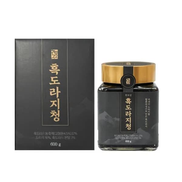 한보감 발효 흑도라지청 600g 1개