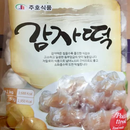 주호식품 감자떡 1.5kg 1개