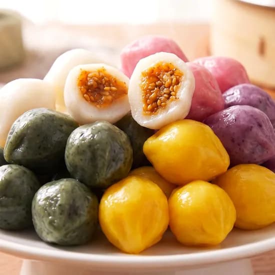 국내산 쌀로 만든 굳지 않는 오색송편, 1kg, 3팩