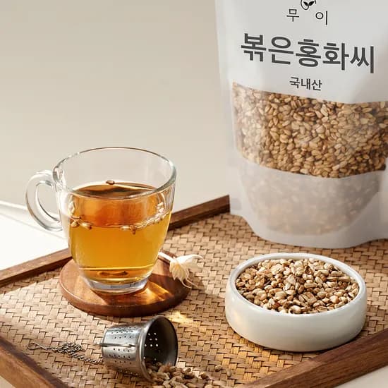 자연무이 볶은 국내산 홍화씨 500g 1봉