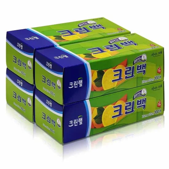 크린랲 크린백 위생백 중형 100매 4개
