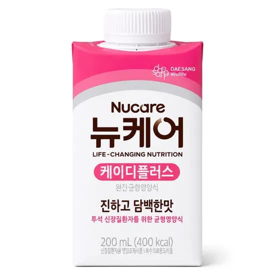 뉴케어 케이디플러스 투석 신장질환자용 균형영양식 200ml 30팩